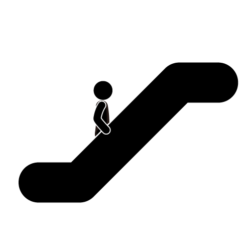 Escalator Symbol - ClipArt Best