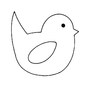 Easter Chick Template - ClipArt Best