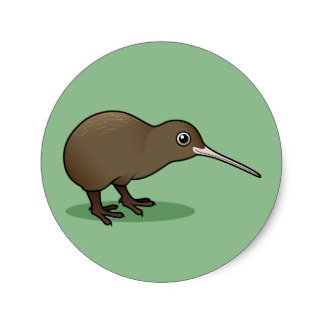 Cute Bird Drawing Stickers | Zazzle