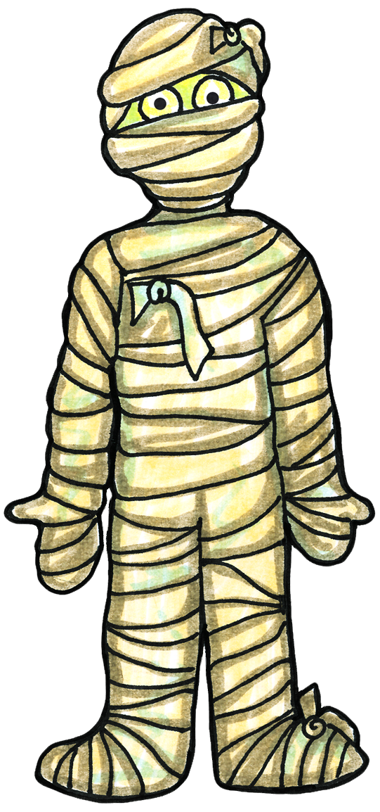 Halloween Mummy Clipart