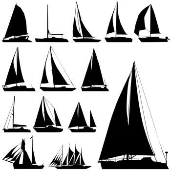 Simple Sailboat Drawing - Free Clipart Images