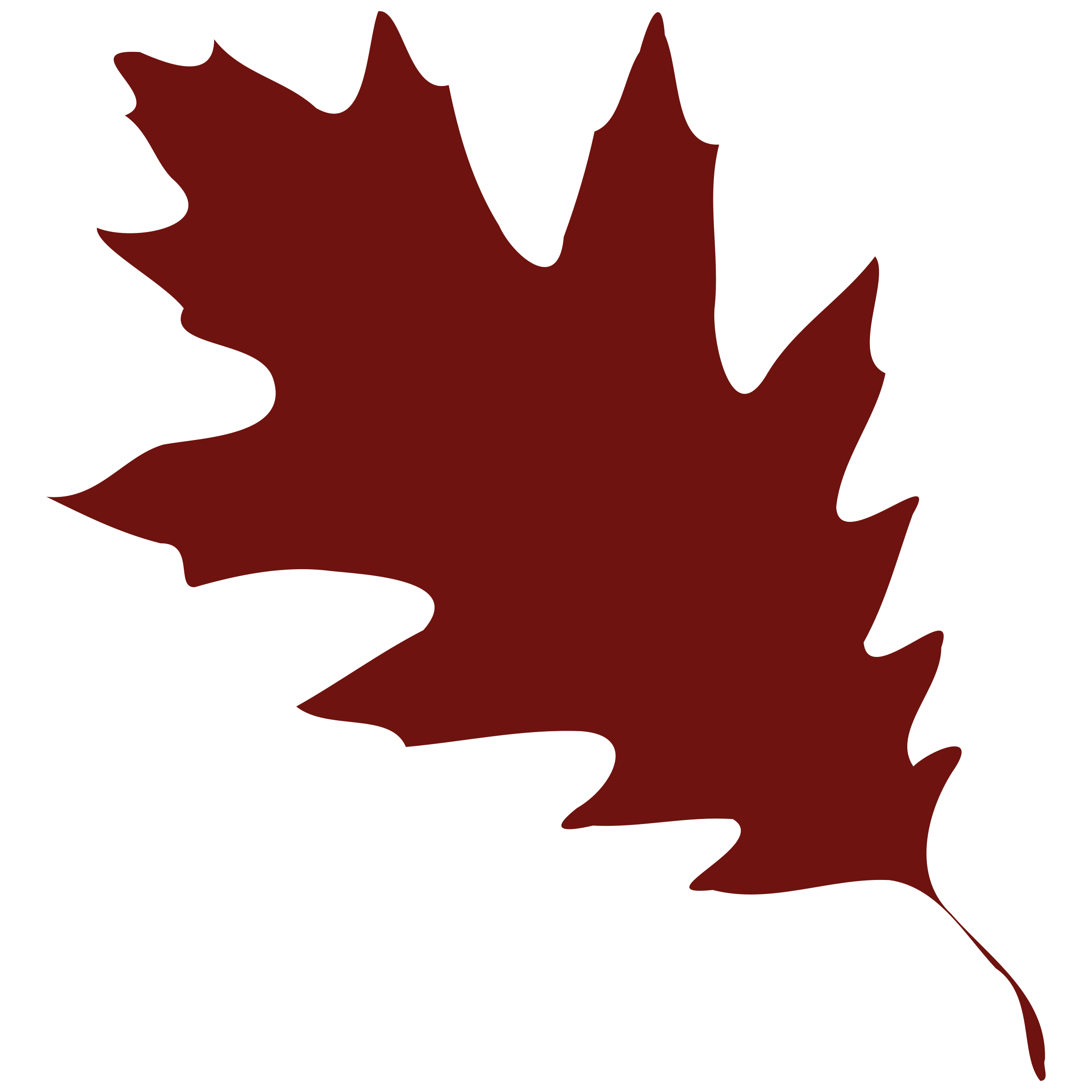 Oak Leaf Silhouette - Free Clipart Images