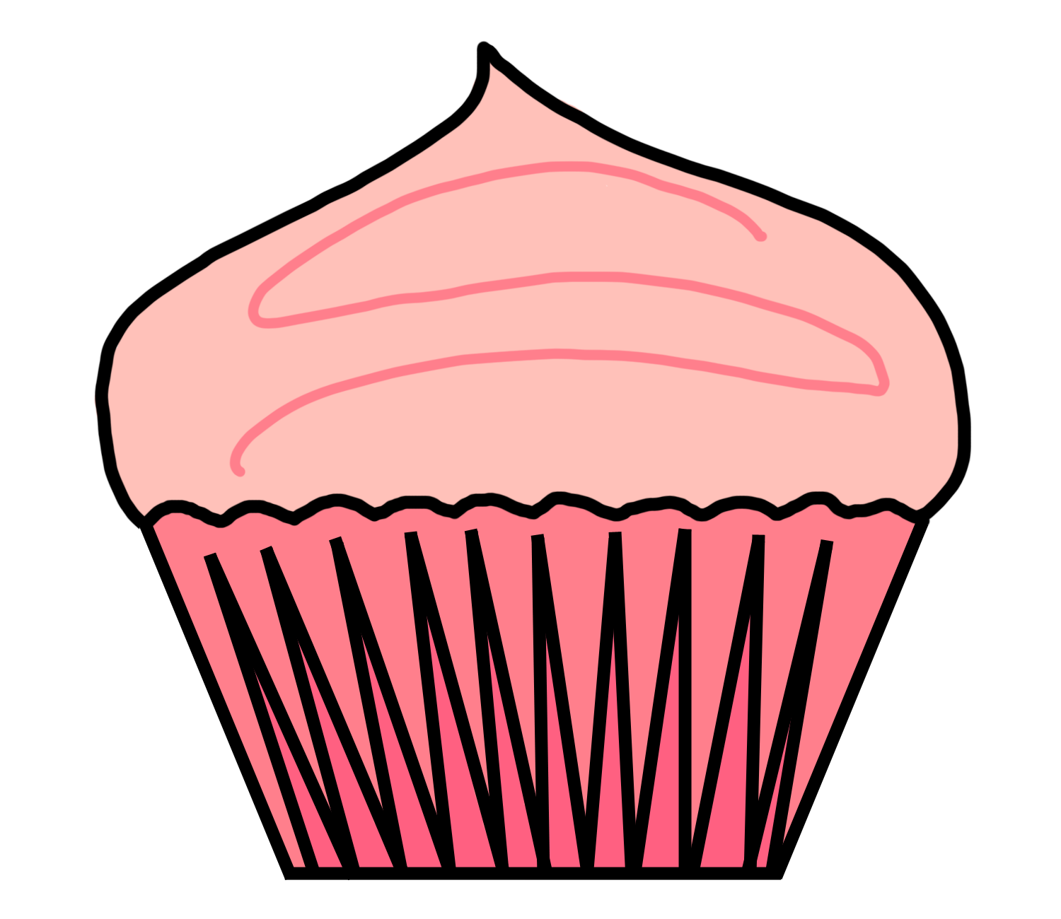 Pink Cupcake Clipart | Free Download Clip Art | Free Clip Art | on ...