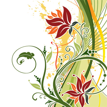 Fashion Floral Background Vector | Free Vector Graphics | All Free ...