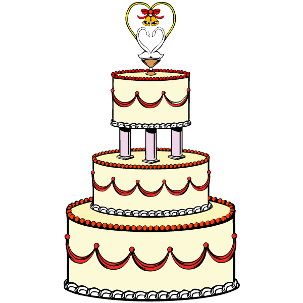 Wedding Cake Clipart | Top Wedding Dresses