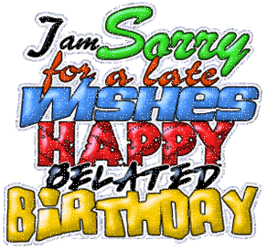 Page 2 | Belated Birthday | Animated Glitter Gif Images