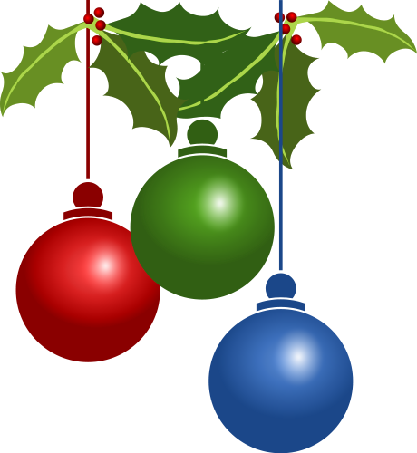 Free Christmas Ornaments Clipart - Public Domain Christmas clip ...