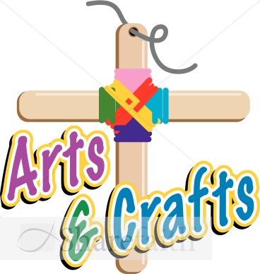 Arts and Crafts Cross | Childrens Church Clipart