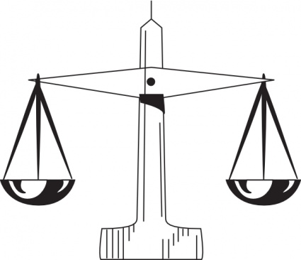 Download Scale Of Justice clip art Vector Free