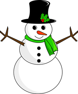 Images Of A Snowman - ClipArt Best