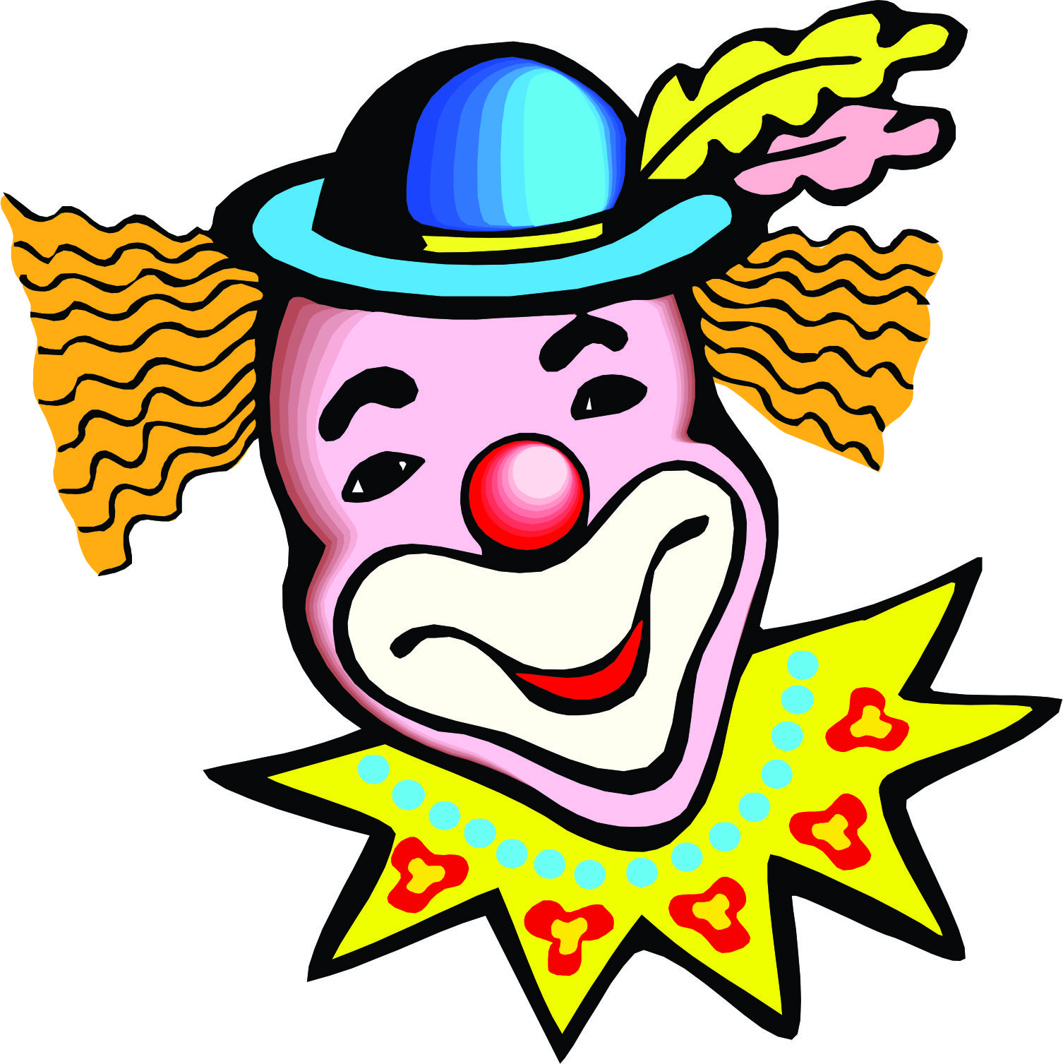 Cartoon Clown Face