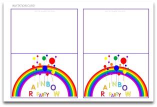 Rainbow Party Decorations | Fun DIY Parties and Themes