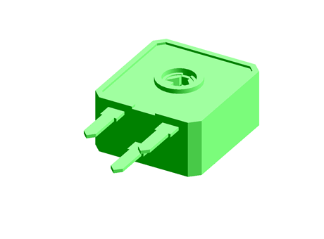 3D models TE Connectivity : Passive Electronic Components CB10H 220K