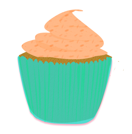 Cupcake Clip Art Outline - Free Clipart Images