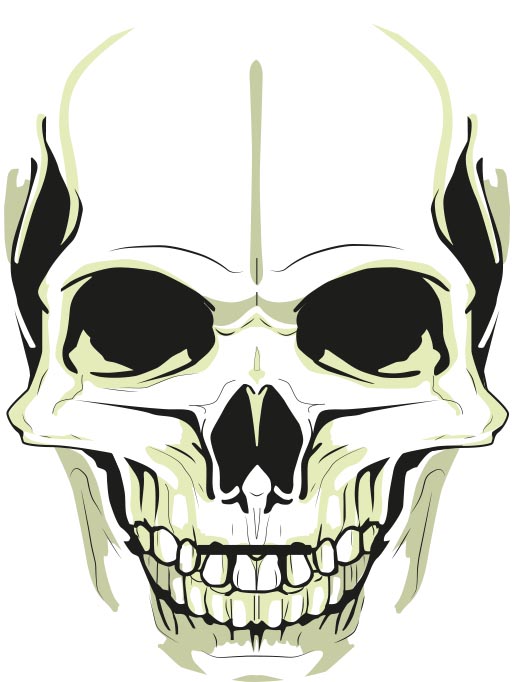 Best Photos of Printable Skull Masks - Skeleton Skull Head Clip ...