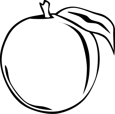 Fruit Outline Clipart