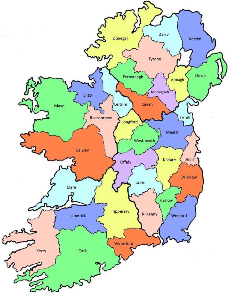Ireland's county names… What do they mean? | Ireland Vacations ...