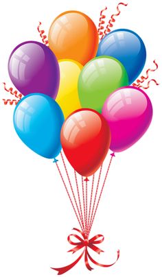 Clipart for birthday balloons