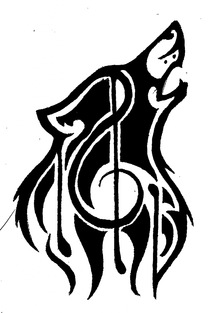 Musical Tribal Tattoo Designs music note tribal tattoo designs ...