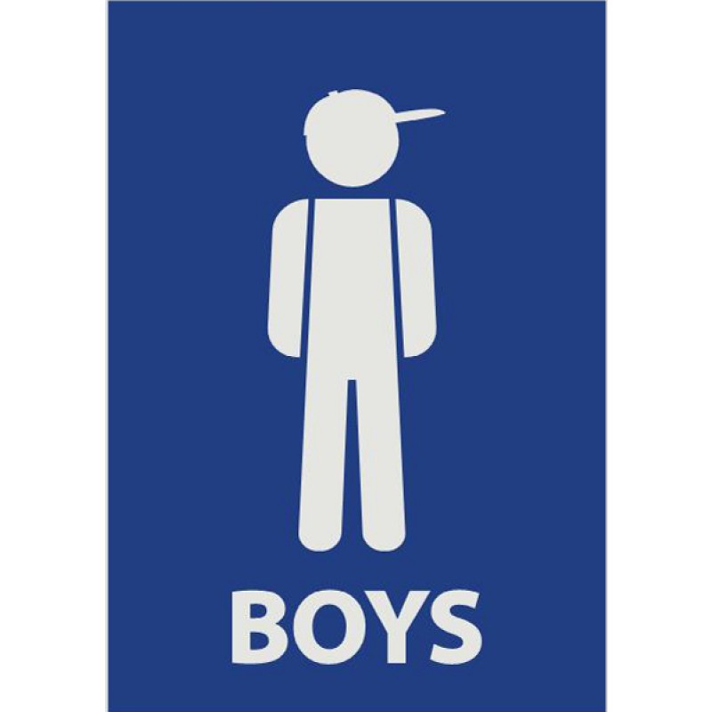 Boy signs clipart