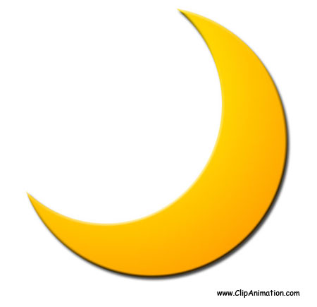 Cartoon Moon Clipart