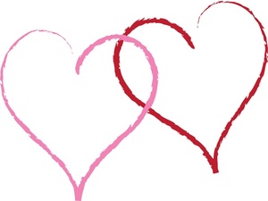 Pink Hearts Clipart - Free Clipart Images