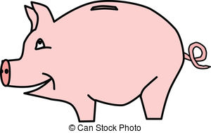 Piggy Bank Clip Art - Tumundografico