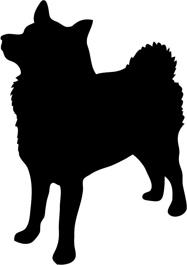 Dog clipart silhouette transparent background