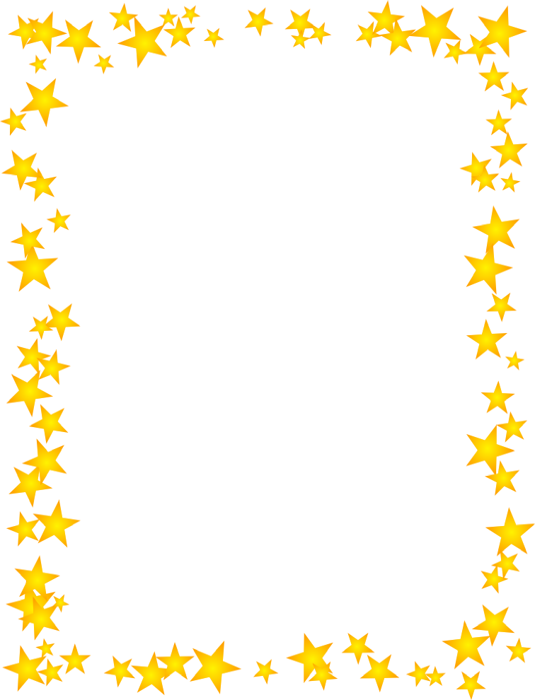 Star borders clipart