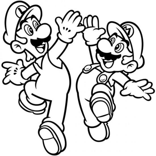 Mario Coloring Pages - Bestofcoloring.com