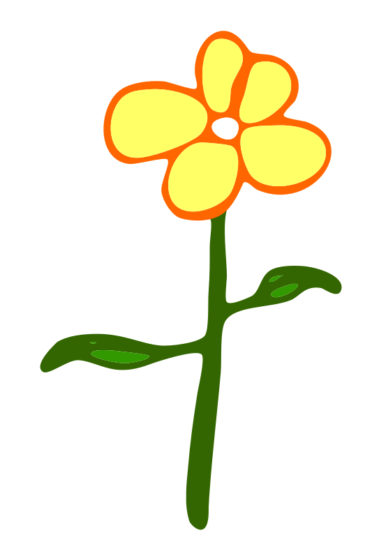 Simple Flower Clipart