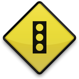 Yellow Road Sign Icons Signs Â» Icons Etc