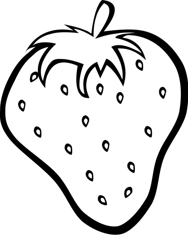 healthy foods for kids clipart black and white