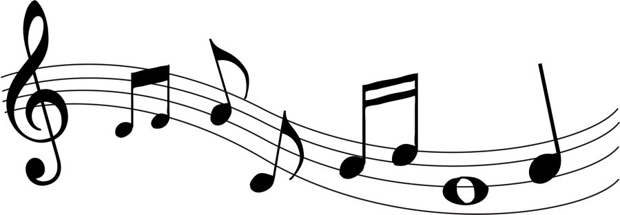 Country Music Notes Clipart