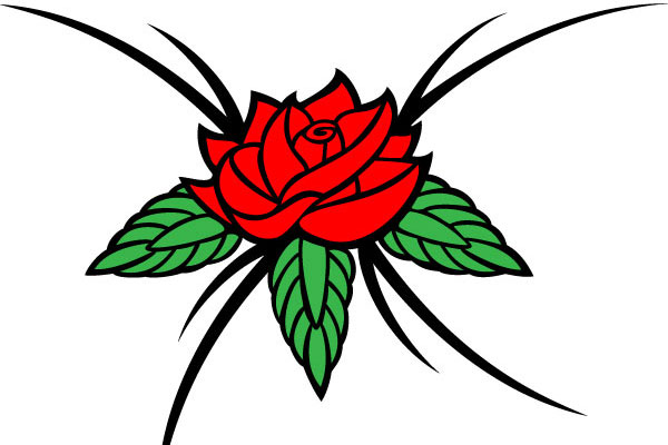 Rose Vector Image | Free Vector Graphics | Vector Art Designs