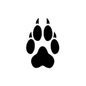 Wolf Paw Prints - ClipArt Best