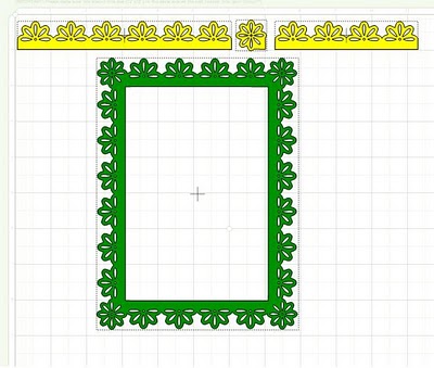 THE HOBBY LADY: Daisy Border, Corner "Punch" and Daisy Frame