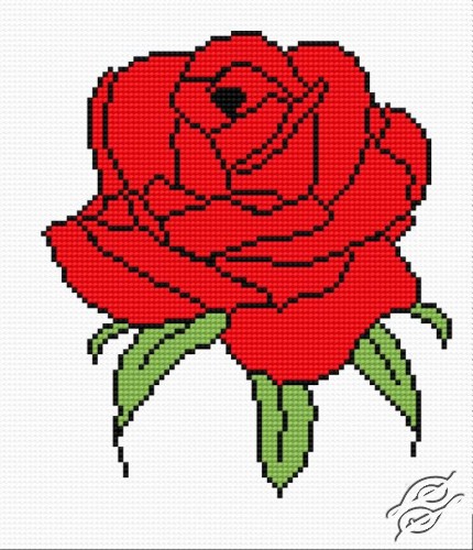 FREE PATTERNS - Flowers - Rose - Gvello Stitch