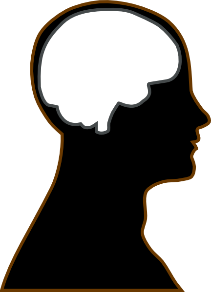 Clipart cartoon head silhouette