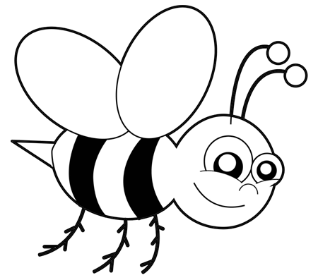 How to Draw Cartoon Bumblebees or Bees with Easy Step by Step ...
