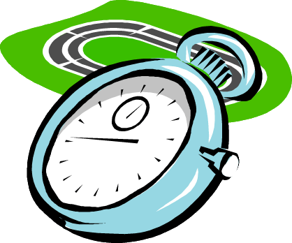 Cartoon Stopwatch Clipart