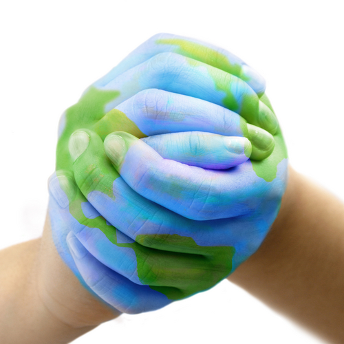 Green Earth Hands - Free Clipart Images