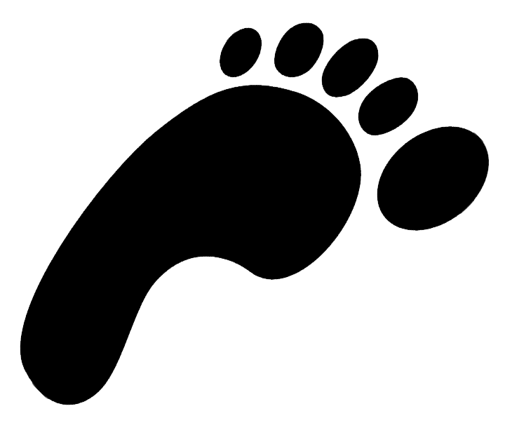 Bare Footprints Clipart