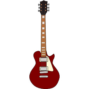 Guitar clip art vector