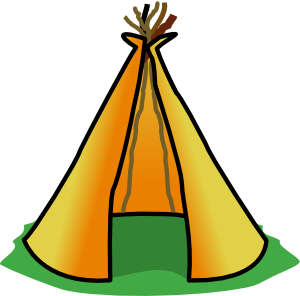 Tent Clip Art Pattern - Free Clipart Images