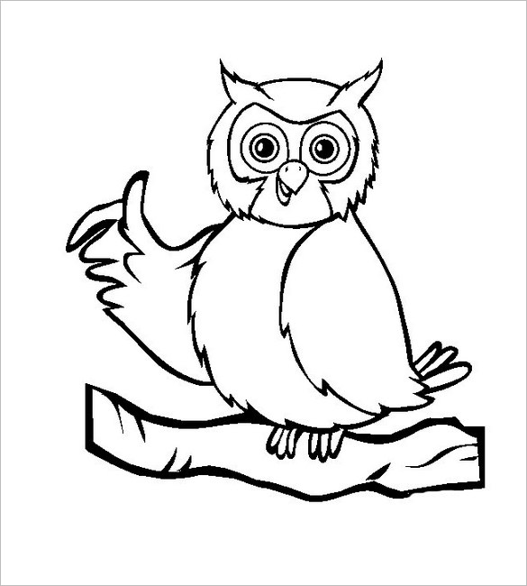 Owl Template - Animal Templates | Free & Premium Templates