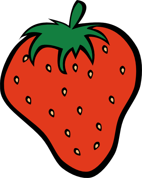 Cartoon Strawberry Clipart