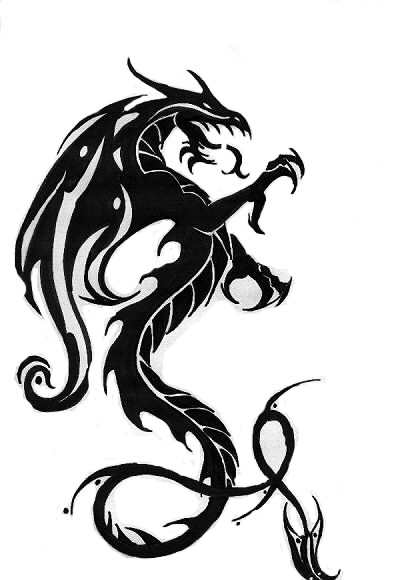 Tattoo Dragon | Free Download Clip Art | Free Clip Art | on ...