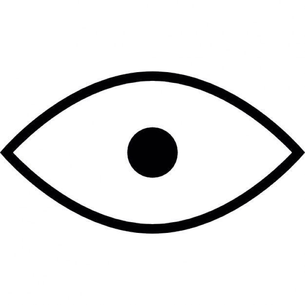 clipart on eye shapes