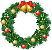 Clipart Christmas Garland - Free Clipart Images